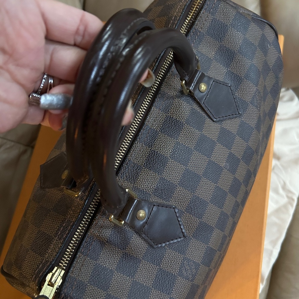 💼 Louis Vuitton Speedy Damier Ebene 30 - Picture 4 of 15